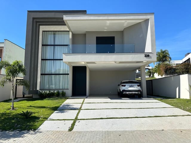 Foto do Sobrado - Sobrado com 4 dormitórios, 430 m² - venda por R$ 5.000.000,00 ou aluguel por R$ 25.650,00/mês - Condomínio Residencial Alphaville - São José dos Campos/SP | RUSSI IMÓVEIS