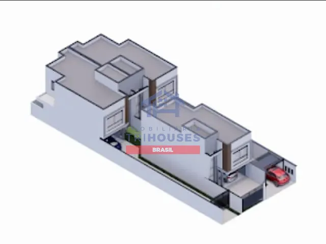 Sobrado 3 quartos e 3 banheiros, à venda, no bairro Uberaba em Curitiba