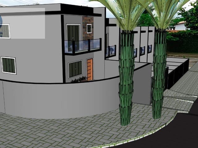 Foto do Sobrado - Sobrado à venda, Aventureiro, Joinville, SC | MACHADO CORRETORA DE IMÓVEIS LTDA