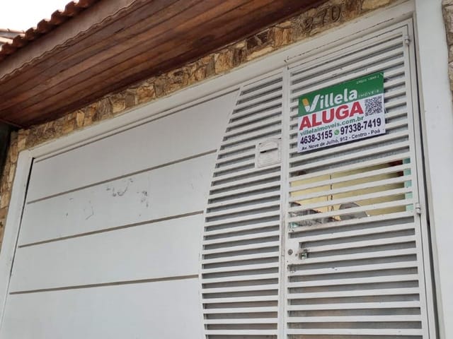 Foto do Sobrado - Sobrado para locação, Vila Amélia, Poá, SP | Villela Imóveis