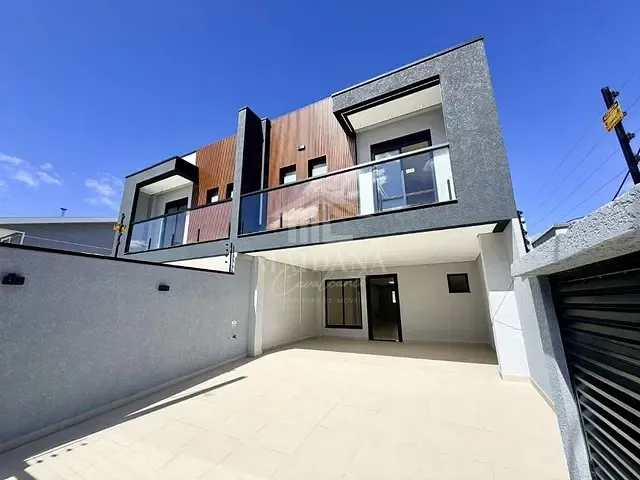 Sobrado com 237m² 3 quartos e 3 banheiros, à venda, no bairro Aristocrata em São José dos Pinhais