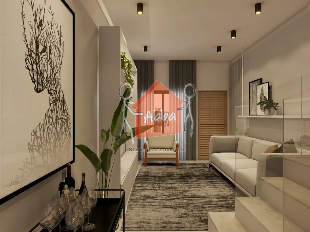 Sobrado, 3 quartos, 100 m² - Foto 1