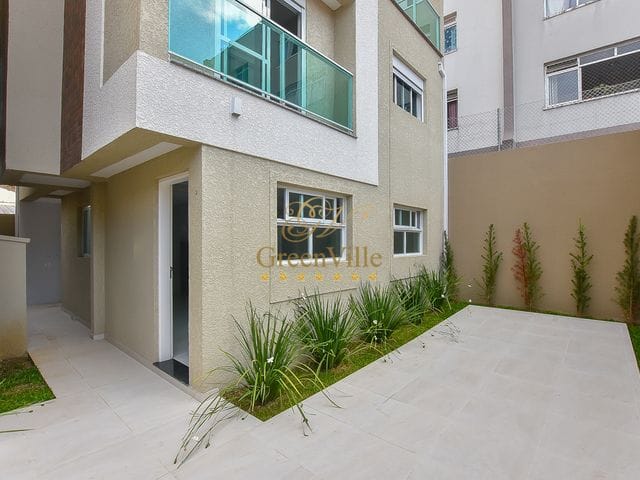 Foto do Sobrado - Sobrado 03 - triplex, novos, 120,58m², sendo 103,96m² privativos + 14,40m² terraço descoberto à venda, Boa Vista, Curitiba, PR | Imobiliária GreenVille