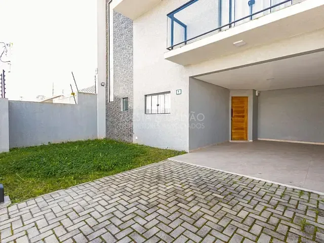 Sobrado com 147m² 3 quartos e 3 banheiros, à venda, no bairro Atuba em Pinhais