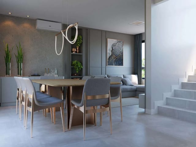 Casa com 229m² 3 quartos e 5 banheiros, à venda, no bairro Santa Felicidade em Curitiba