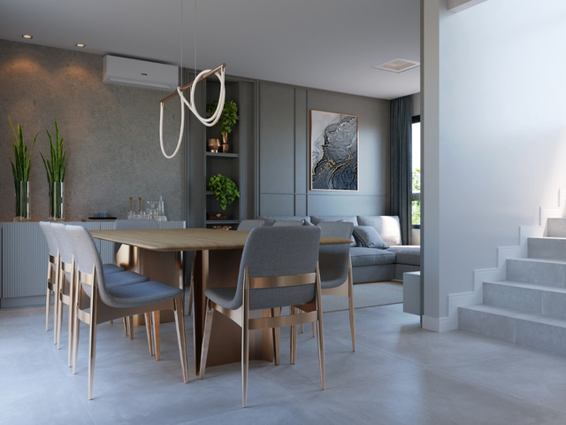 Casa com 167m² 3 quartos e 5 banheiros, à venda, no bairro Santa Felicidade em Curitiba