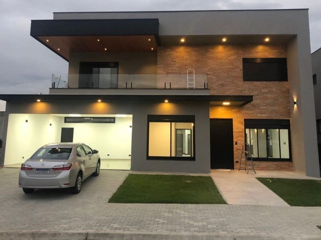 Foto do Sobrado - Sobrado com 4 dormitórios à venda, 400 m² por R$ 2.490.000,00 - Condomínio Residencial Monte Carlo - São José dos Campos/SP | RUSSI IMÓVEIS