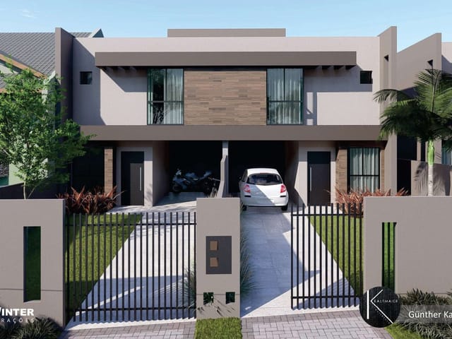 Sobrado 3 quartos e 2 banheiros, à venda, no bairro Atuba em Curitiba