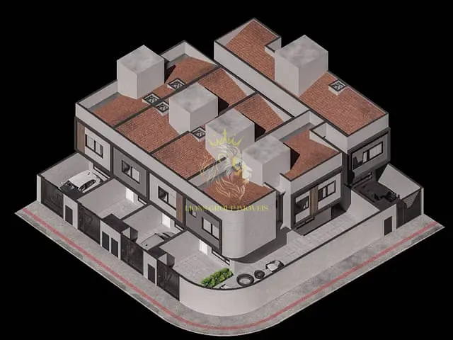 Sobrado 2 quartos e 3 banheiros, à venda, no bairro Rio Pequeno em Camboriú