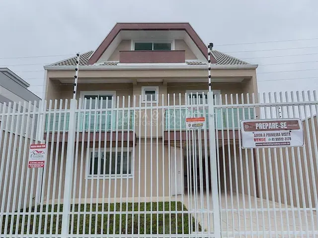 Sobrado com 192m² 3 quartos e 4 banheiros, à venda, no bairro Santa Felicidade em Curitiba