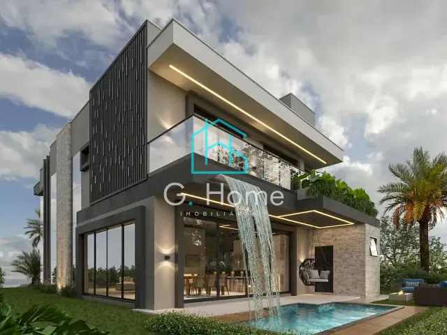 Sobrado com 368m² 4 quartos e 5 banheiros, à venda, no bairro Vivendas Do Arvoredo em Londrina