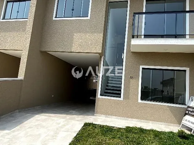 Sobrado com 126m² 3 quartos e 3 banheiros, à venda, no bairro Costeira em São José dos Pinhais