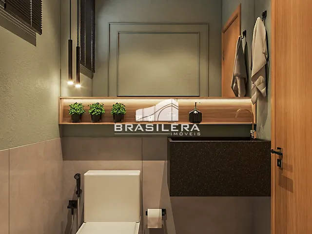 Sobrado com 135m² 3 quartos e 4 banheiros, à venda, no bairro Jardim Atlântico em Goiânia