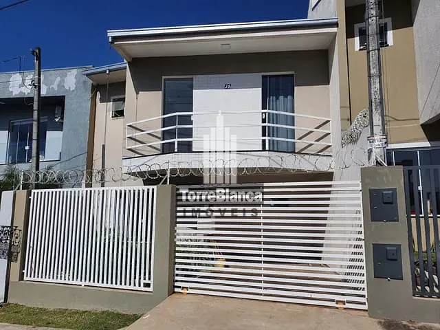 Sobrado com 96m² 3 quartos e 2 banheiros, à venda, no bairro Órfãs em Ponta Grossa