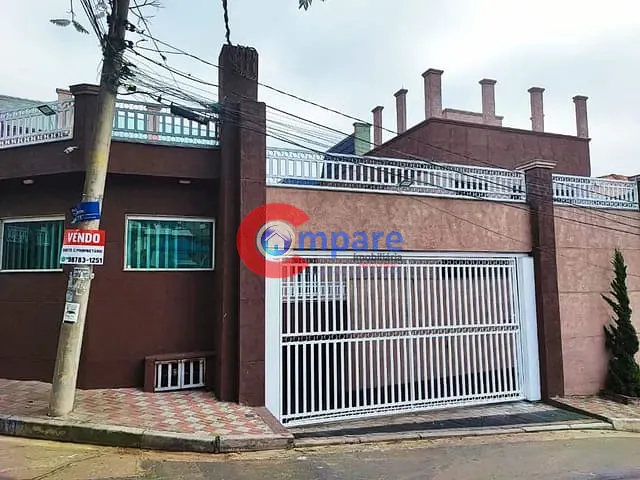 Sobrado com 131m² 3 quartos e 1 banheiro, à venda, no bairro Parque Renato Maia em Guarulhos