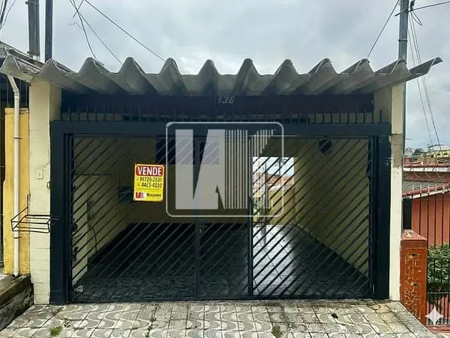 Sobrado com 210m² 3 quartos e 2 banheiros, à venda, no bairro Vila Aquilino em Santo André