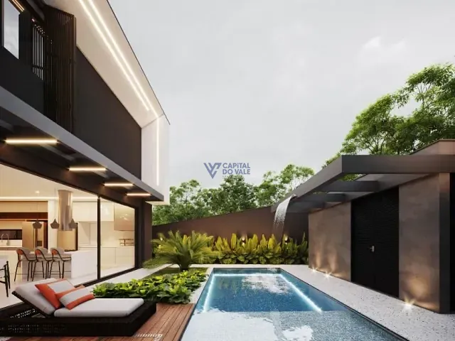 Sobrado com 364m² 4 quartos e 5 banheiros, à venda, no bairro Urbanova em São José dos Campos