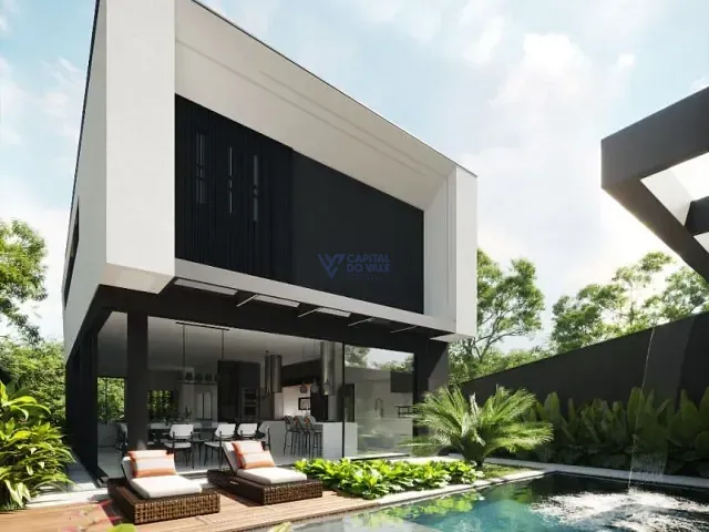 Sobrado com 364m² 4 quartos e 5 banheiros, à venda, no bairro Urbanova em São José dos Campos