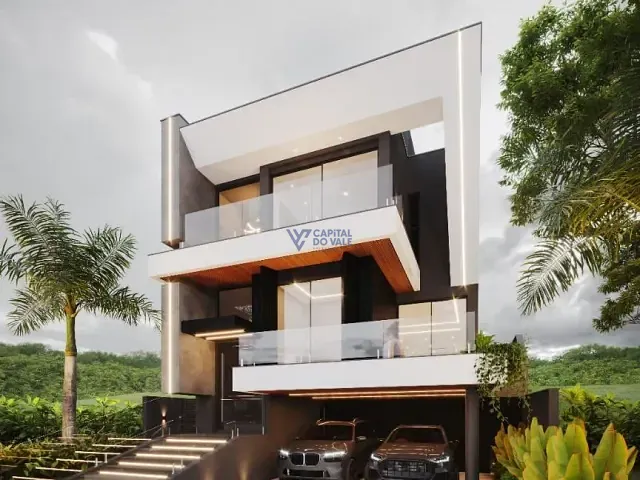 Sobrado com 364m² 4 quartos e 5 banheiros, à venda, no bairro Urbanova em São José dos Campos