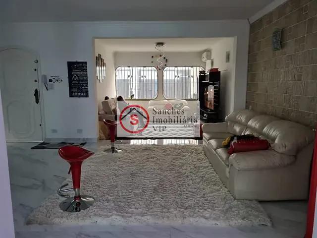 Sobrado com 240m² 3 quartos e 3 banheiros, à venda, no bairro Parque da Mooca em São Paulo