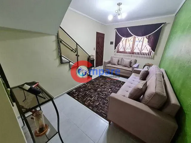 Sobrado com 125m² 3 quartos e 2 banheiros, à venda, no bairro Parque Continental II em Guarulhos