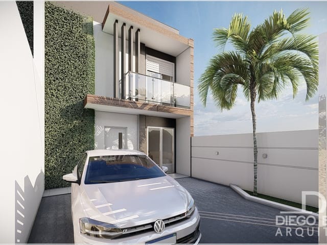 Sobrado com 187m² 3 quartos e 5 banheiros, à venda, no bairro caiobá em Matinhos