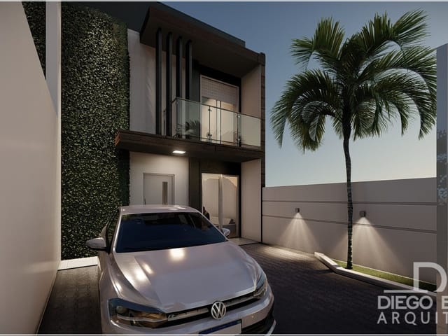 Sobrado com 187m² 3 quartos e 5 banheiros, à venda, no bairro caiobá em Matinhos