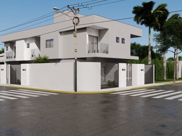 Sobrado com 69m² 2 quartos e 3 banheiros, à venda, no bairro Bairro Alto São Bento em Itapema