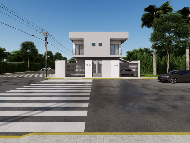 Sobrado com 69m² 2 quartos e 3 banheiros, à venda, no bairro Bairro Alto São Bento em Itapema