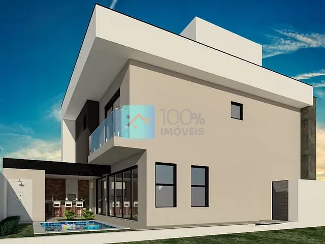 Sobrado com 240m² 3 quartos e 4 banheiros, à venda, no bairro Recanto dos Eucaliptos em São José dos Campos