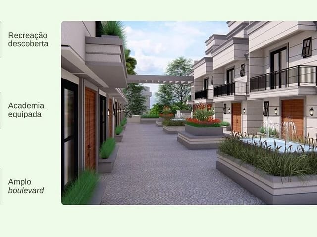 Sobrado com 115m² 3 quartos e 5 banheiros, à venda, no bairro Mercês em Curitiba