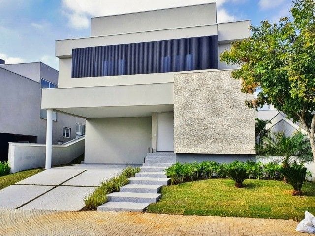 Foto do Sobrado - Sobrado com 5 dormitórios à venda, 373 m² por R$ 3.250.000,00 - Condomínio Residencial Alphaville - São José dos Campos/SP | RUSSI IMÓVEIS