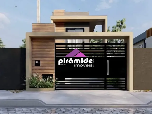 Casa com 125m² 2 quartos e 2 banheiros, à venda, no bairro Pontal de Santa Marina em Caraguatatuba
