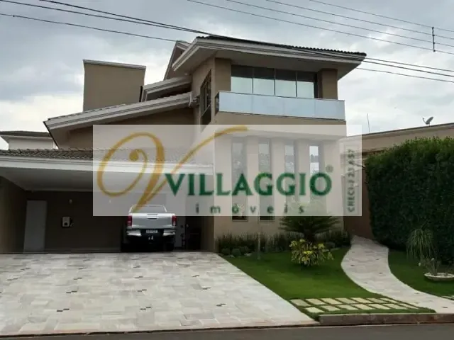 Sobrado com 600m² 4 quartos e 6 banheiros, à venda, no bairro Parque Residencial Damha em São José do Rio Preto