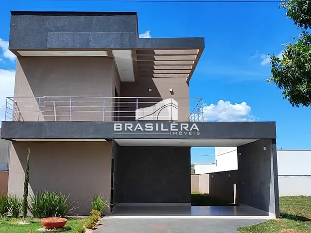 Sobrado com 305m² 3 quartos e 5 banheiros, à venda, no bairro Terras Alpha Residencial 2 em Senador Canedo