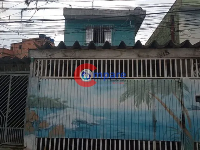 Sobrado com 125m² 2 quartos e 2 banheiros, à venda, no bairro Jardim Santa Rita em Guarulhos