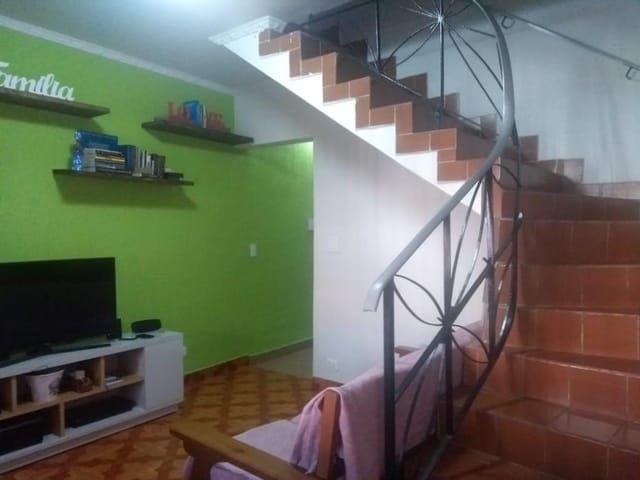 Foto do Sobrado - Sobrado com 3 dormitórios à venda, 120 m² por R$ 450.000,00 - Parque Santa Madalena - São Paulo/SP | Organização Imobiliária Açores