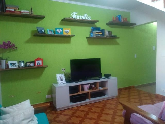 Foto do Sobrado - Sobrado com 3 dormitórios à venda, 120 m² por R$ 450.000,00 - Parque Santa Madalena - São Paulo/SP | Organização Imobiliária Açores