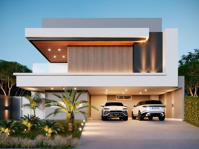 Sobrado com 409m² 4 quartos e 5 banheiros, à venda, no bairro Residencial Damha em Campo Grande