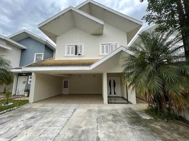 Foto do Sobrado - Sobrado no Condomínio Crystal Park com 3 dormitórios à venda, 206 m² por R$ 890.000 - Parque Califórnia - Jacareí/SP | RUSSI IMÓVEIS