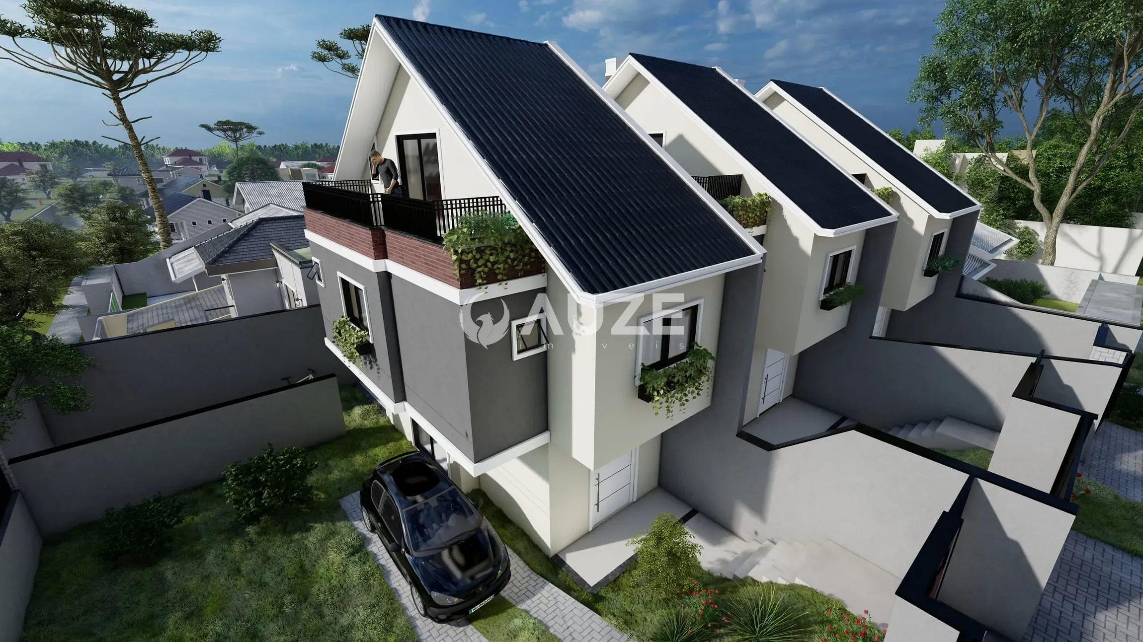 Sobrado, 3 quartos, 107 m² - Foto 2