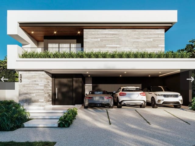 Sobrado com 450m² 5 quartos e 8 banheiros, à venda, no bairro Residencial Damha II em Campo Grande