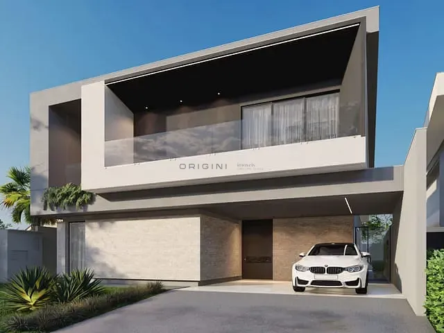 Sobrado com 385m² 4 quartos e 7 banheiros, à venda, no bairro Residencial Damha III em Campo Grande
