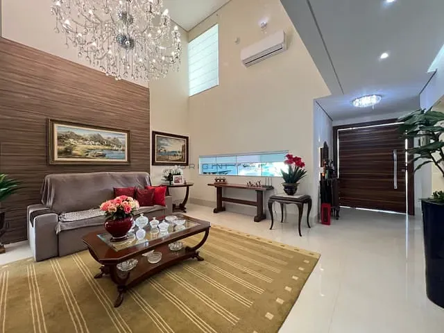 Sobrado com 425m² 4 quartos e 6 banheiros, à venda, no bairro Residencial Damha I em Campo Grande