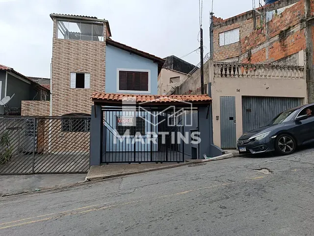 Sobrado com 125m² 4 quartos e 4 banheiros, à venda, no bairro Jardim Triângulo em Taboão da Serra