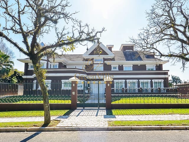 Foto do Casa - Mansão Jd. Schaffer 4 suítes, 10 vagas, terreno de 1.440m² , sauna, piscina, desocupada Curitiba, PR, à venda,  Vista Alegre, Curitiba, PR | Imobiliária GreenVille