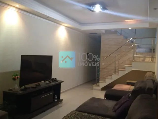 Sobrado com 125m² 3 quartos e 3 banheiros, à venda, no bairro Jardim das Paineiras II em São José dos Campos