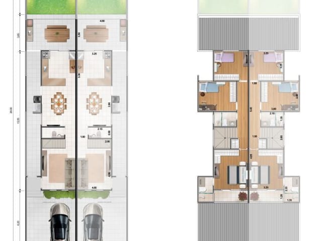 Foto do Sobrado - Sobrado à venda, 162 m² por R$ 689.000,00 - Jardim das Indústrias - São José dos Campos/SP | RUSSI IMÓVEIS