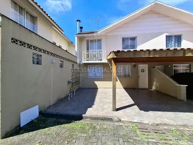 Sobrado com 81m² 3 quartos e 3 banheiros, à venda, no bairro Alto Boqueirão em Curitiba