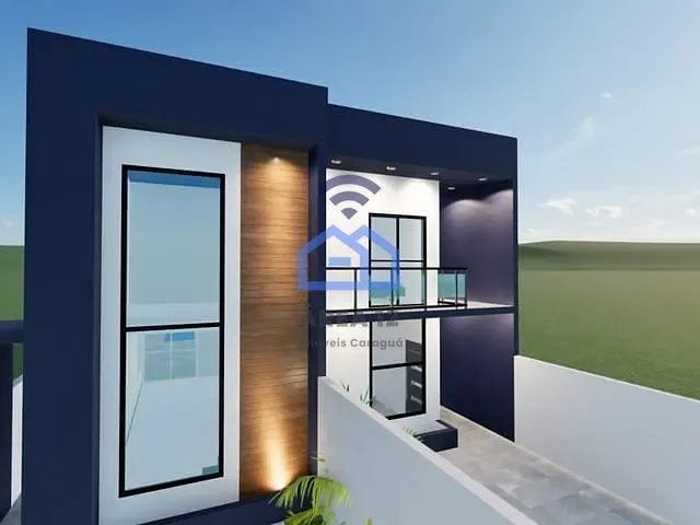 Sobrado com 150m² 3 quartos e 2 banheiros, à venda, no bairro Jardim Porto Novo em Caraguatatuba